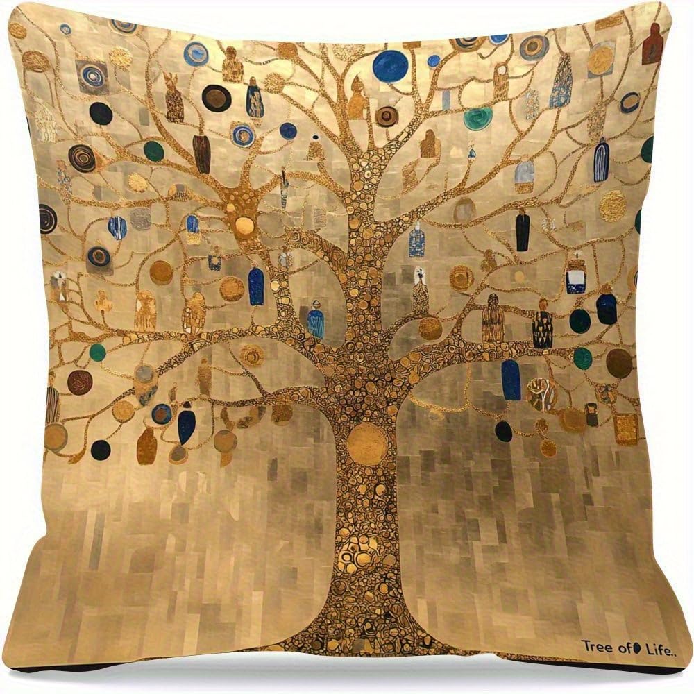 PVOODIRE Cushion Covers 45x45cm Short Plush - No Insert Decorative Sofa Covers for Living Room Bedroom — image 1