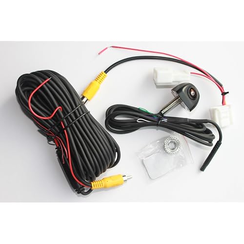 Rear Backup Camera Kit for Toyota Camry, Corolla, Prius and More (2012-2014) - (Color: Black)