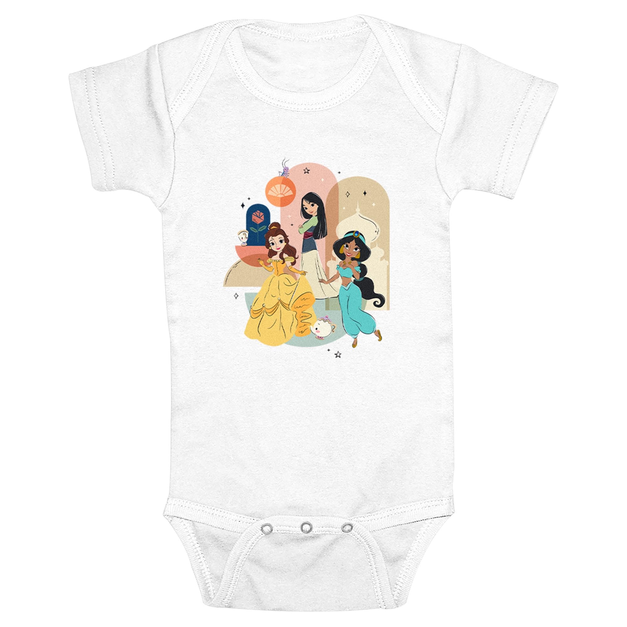 Disney Baby-Mädchen Cute Trio Pose Einteiler für Kleinkinder