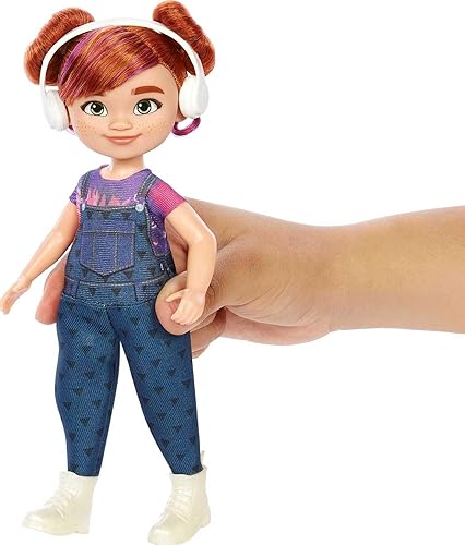 Miniatura 4 de Mattel Karma's World Switch - Muñeca con accesorio para auriculares, pelo rojo y ojos azules