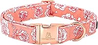 Vista 14 de Lionheart glory Collar de perro floral de alta calidad, collar de primavera para perro, ajustable, resistente, para perros pequeños