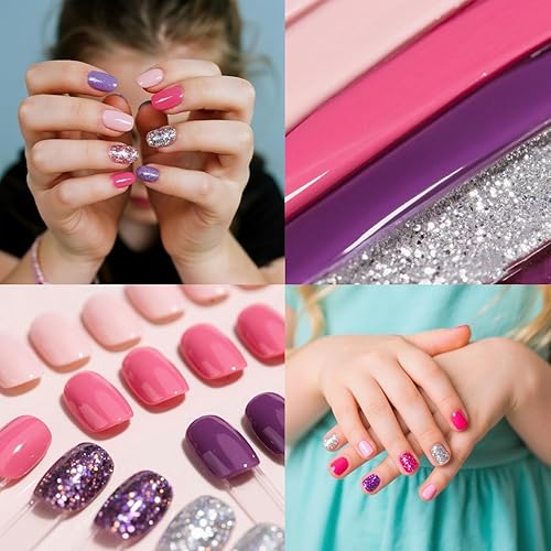 Miniatura 5 de Barbie Tackle Box - Juego de cosméticos para niños, incluye maquillaje de uñas, labios y ojos, juego de belleza seguro y no tóxico para mayores de 3