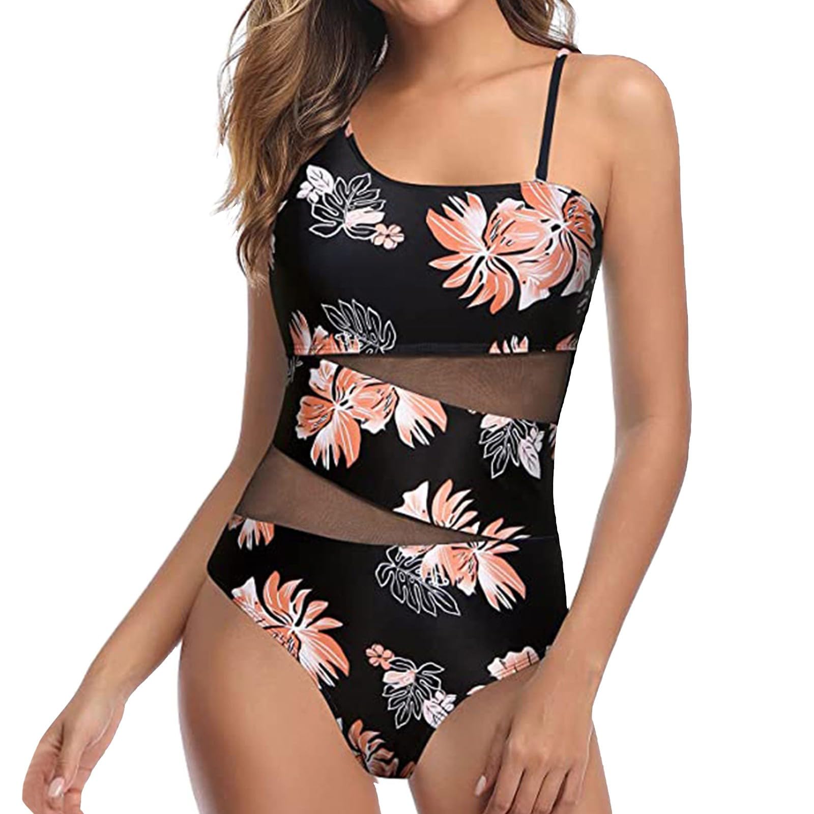 Costume da Bagno Contenitivo della Pancia, Costume Intero, Costumi da Bagno Push up, Costumi da Bagno Aspetto Femminile, Costumi da Bagno da Donna, Costumi da Bagno da Donna, Estate, Spiaggia,