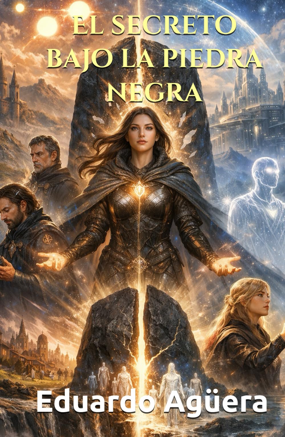 El secreto bajo la piedra negra: El misterio que une lo imposible. Novela de aventuras épicas. (Grandes novelas del autor)