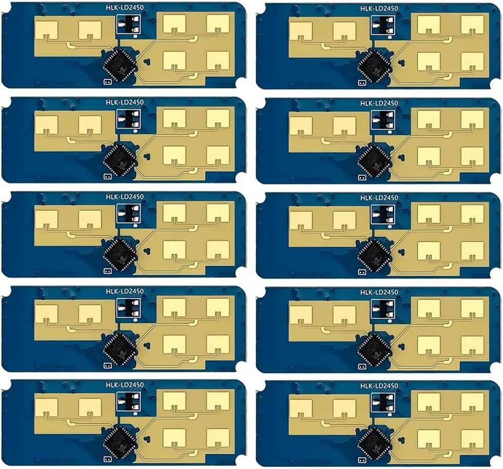 JMT HLK-LD2450 24GHz Trajectory Sensor ISM Smart Home Human Movement Tracking Ra·DAR Induction Module Distance Angle Speed Measurement (5Pcs)