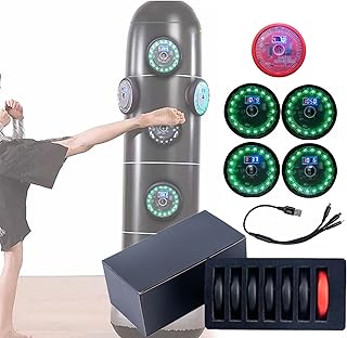 ANXYYDS Reaction Light Training for Speed Agility Training, Portable Sports Fitness Lights Trainer, Reflex Training is Excellent For All Sports,4lights