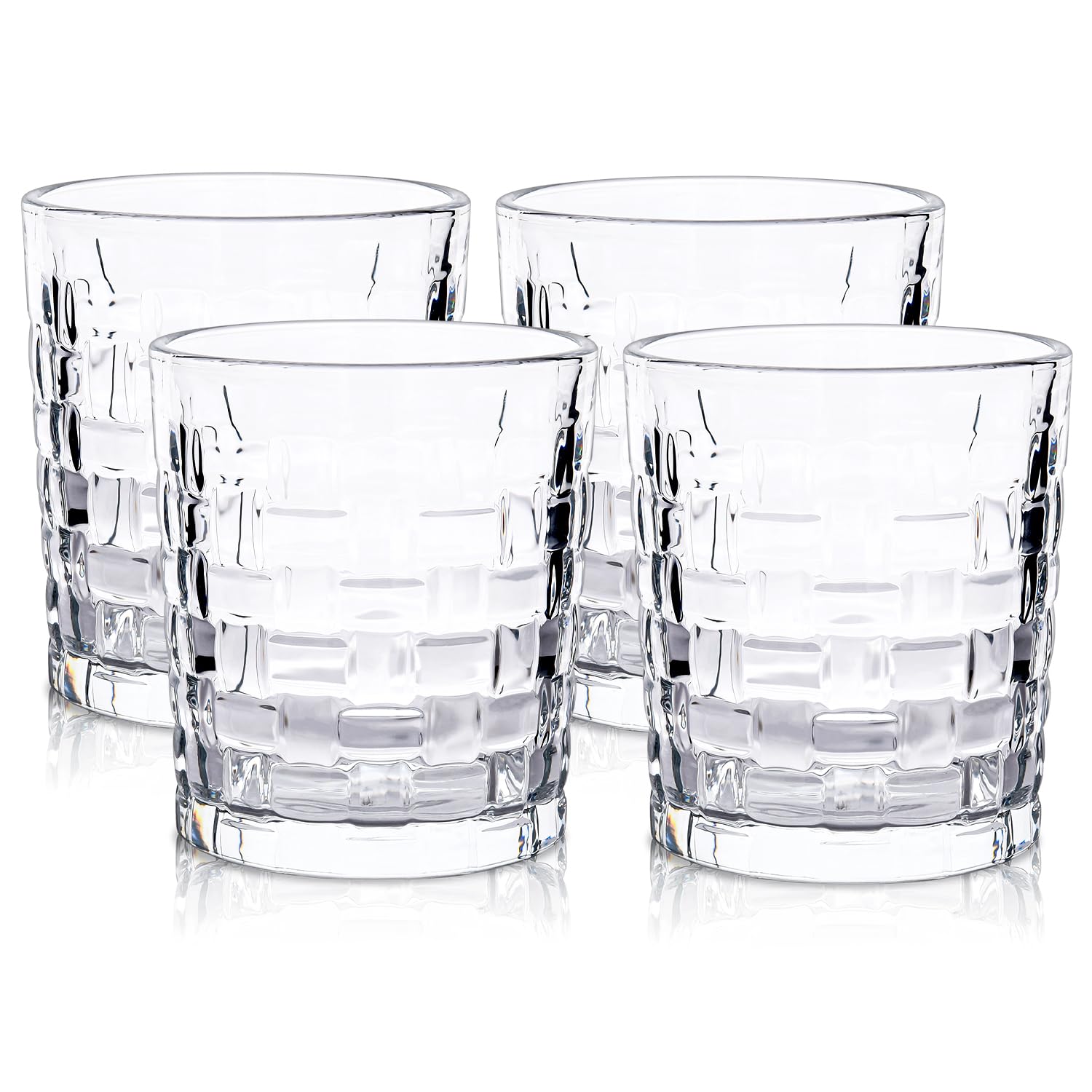 Verres à whisky en cristal 280 ml pour cocktail de rhum et cognac de bar vintage