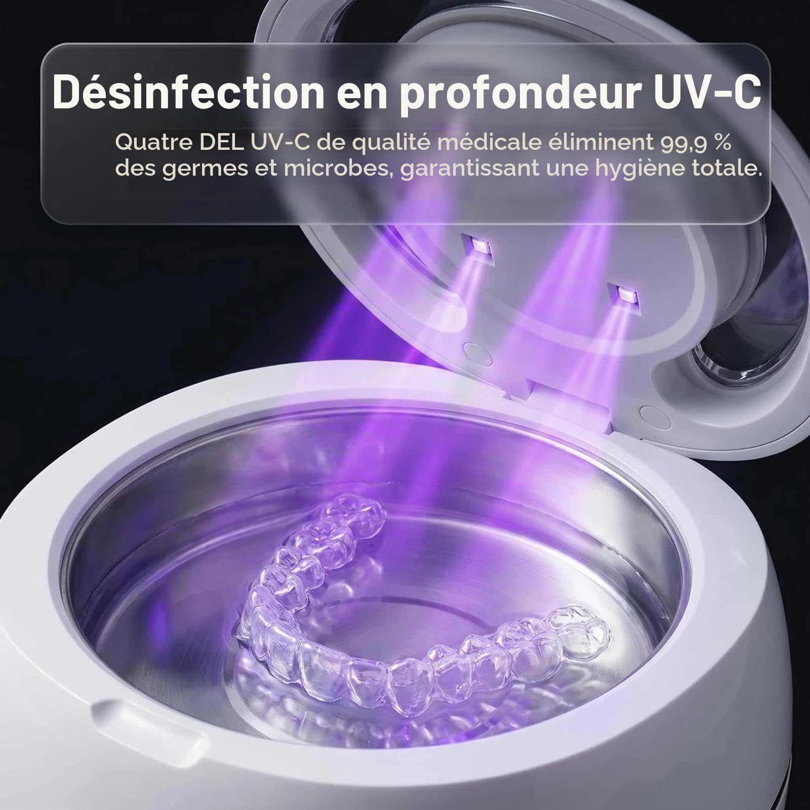 Nettoyeur À Dentier Ultrasons,lyra Officie Nettoyeur À Dentier Ultrasons(A)