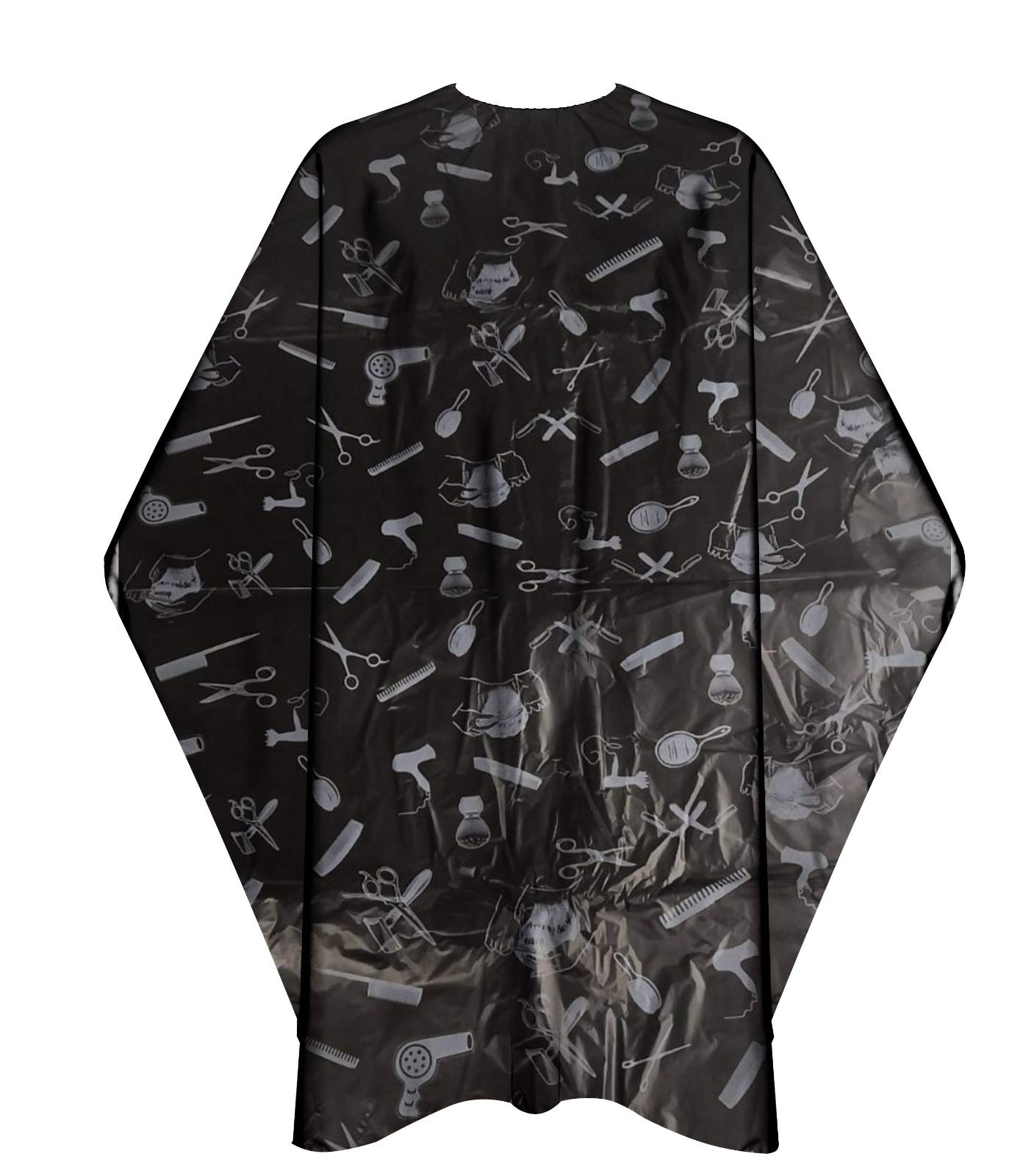 Brs Black Nmb Professional Disposable Printed/Apron/Large Cape For Salons, Hairdressers & Barbers 120X150cm (Pack Of 50)