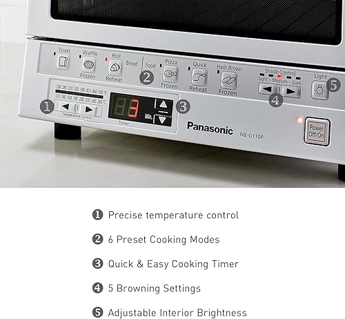 Miniatura 4 de Horno tostador Panasonic Flash Xpress Plateado