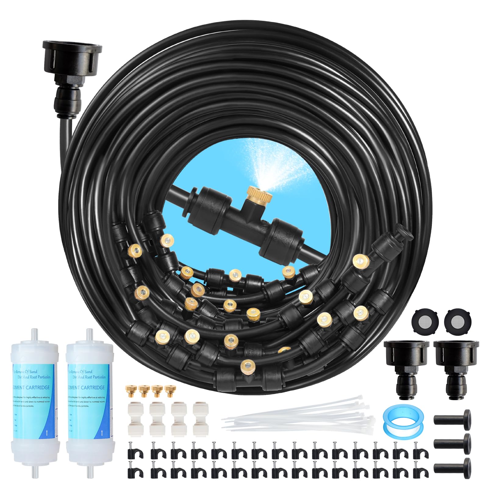 Eledom 85FT Mister for Outside Patio