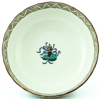 九谷焼　鉢物 Amazon.co.jp: 九谷焼 5.8号 鉢 おしどり/鳳凰図 K4-392