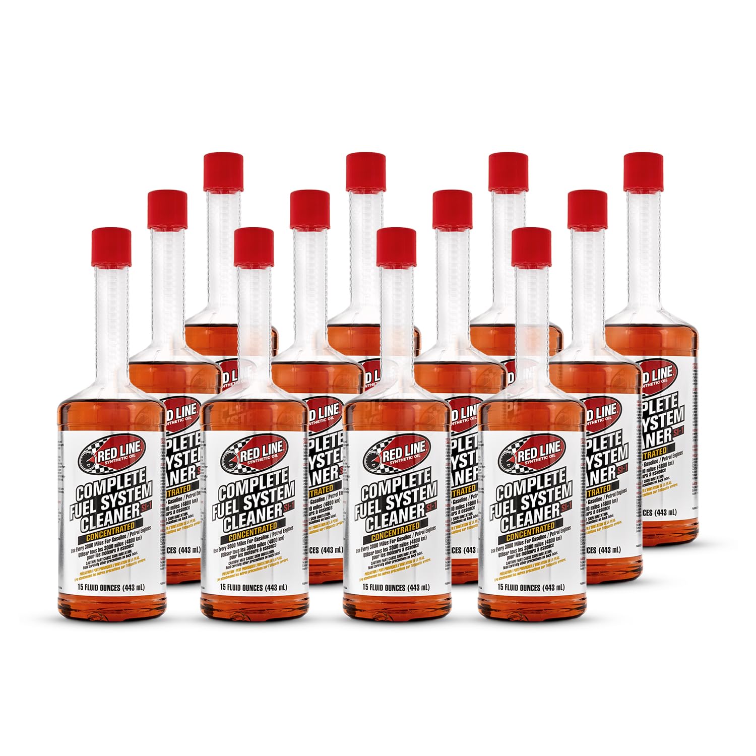 Red Line 60103 SI-1 Complete Fuel System Cleaner - 15 Ounce (12 Pack)