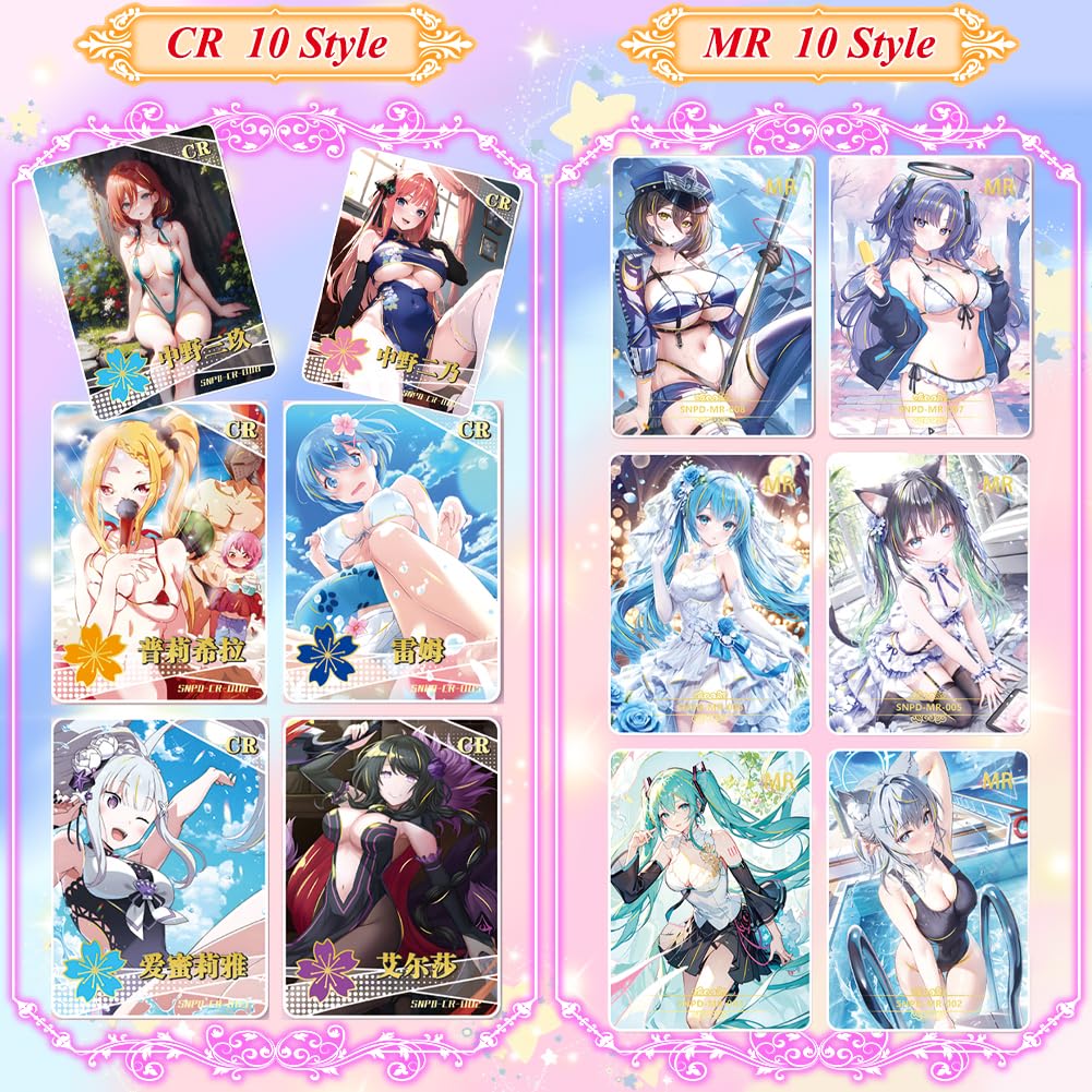 KUPAIDE Halloween Night - 1 Box, MEIKA Series TCG Anime Girl Cards Collection (WSJZY)