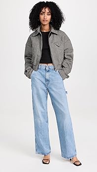 Amazon.com: Lioness Women's Claude Tweed Jacket, Ash Tweed