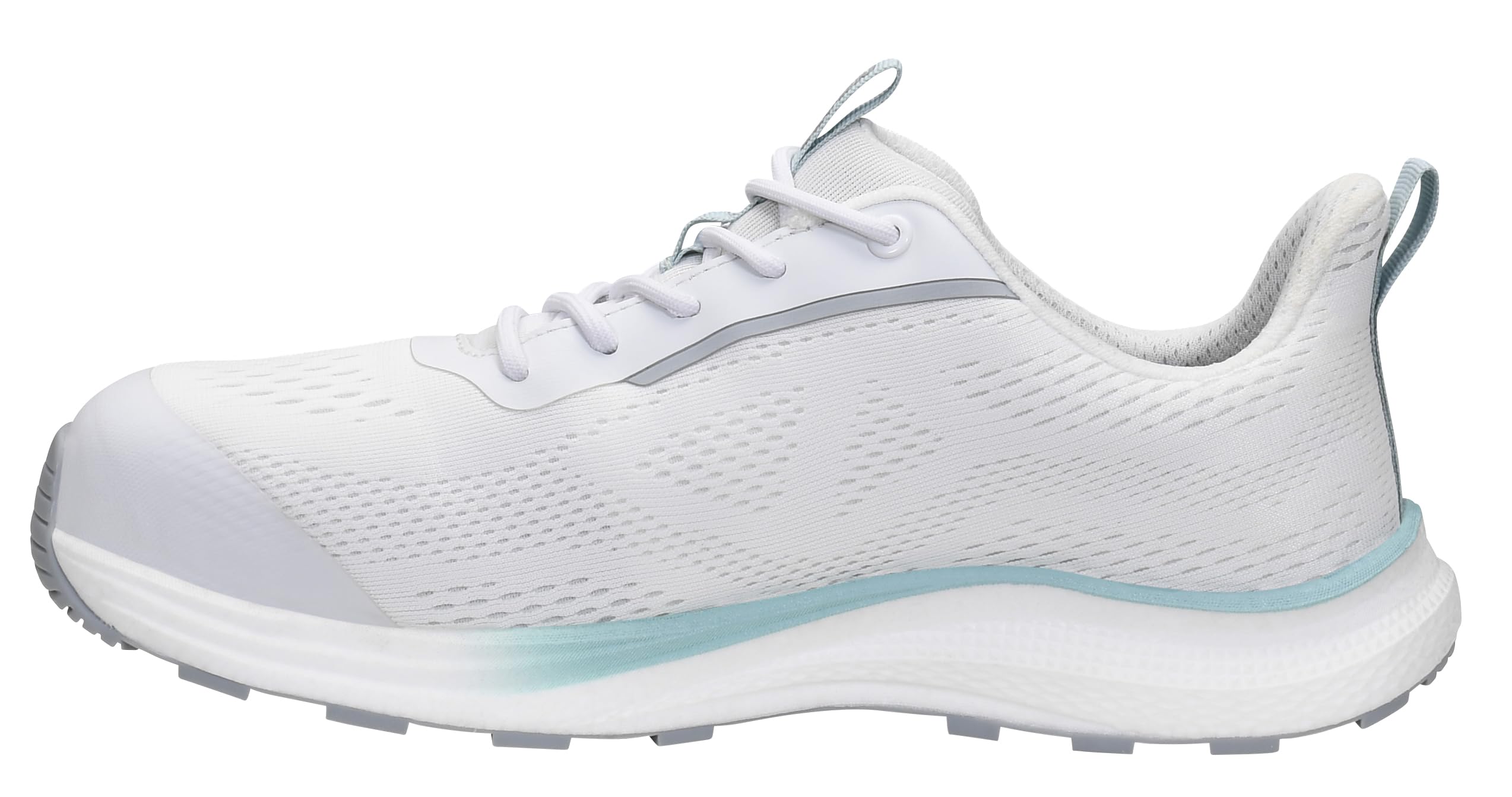 ELTEN TAVIXX Lady XXFE White-Mint Low ESD S1PS | Sicherheitsschuhe für Damen & Herren, Carbonkappe, leicht, atmungsaktiv