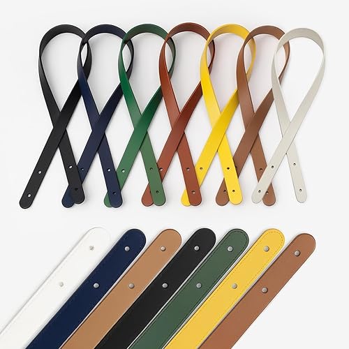 PU Leather Purse Handles with Rivets – DIY Bag Handles