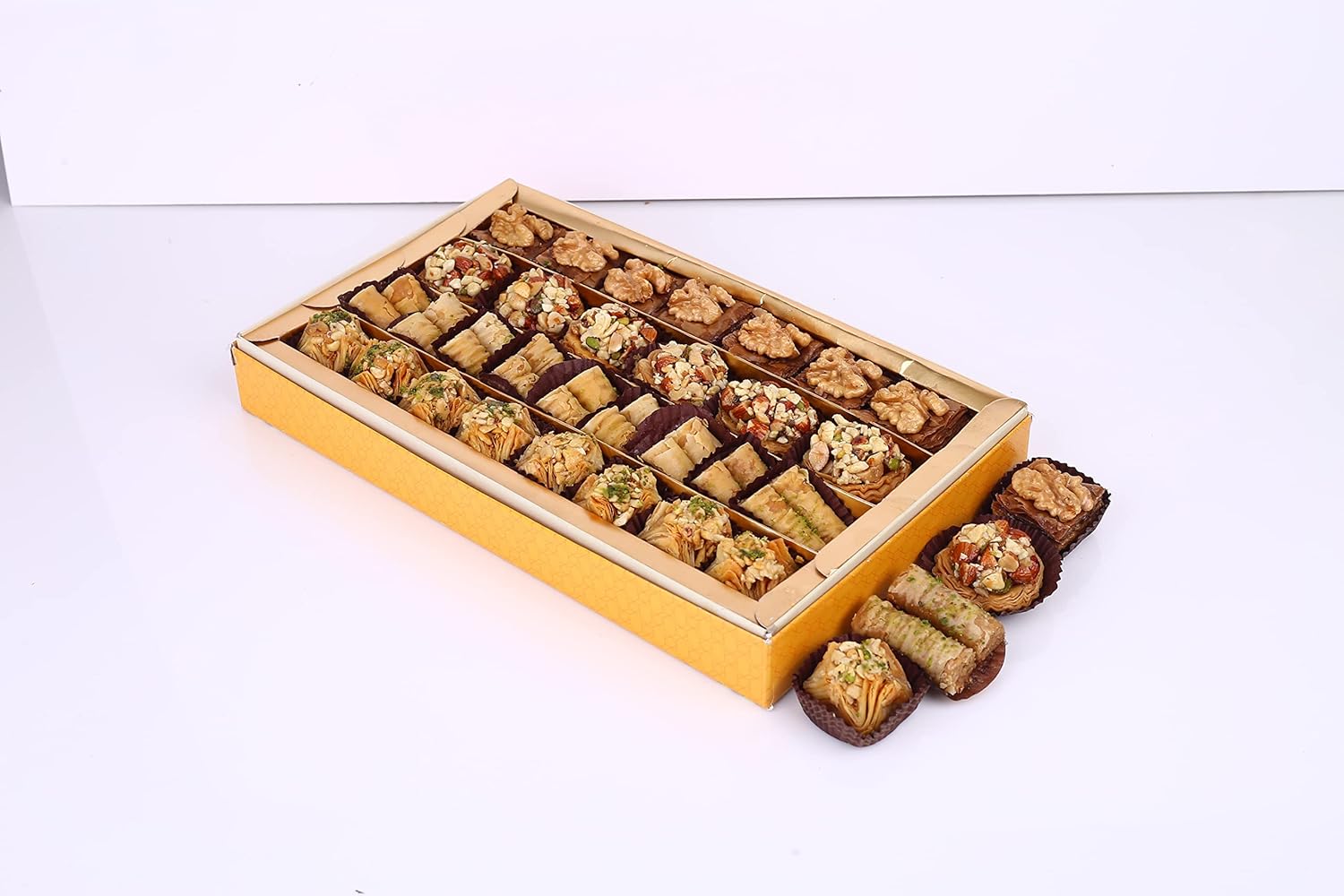 Vipul Dudhiya Sweets Assorted Arabian Baklava Sweet with Pure Ghee and