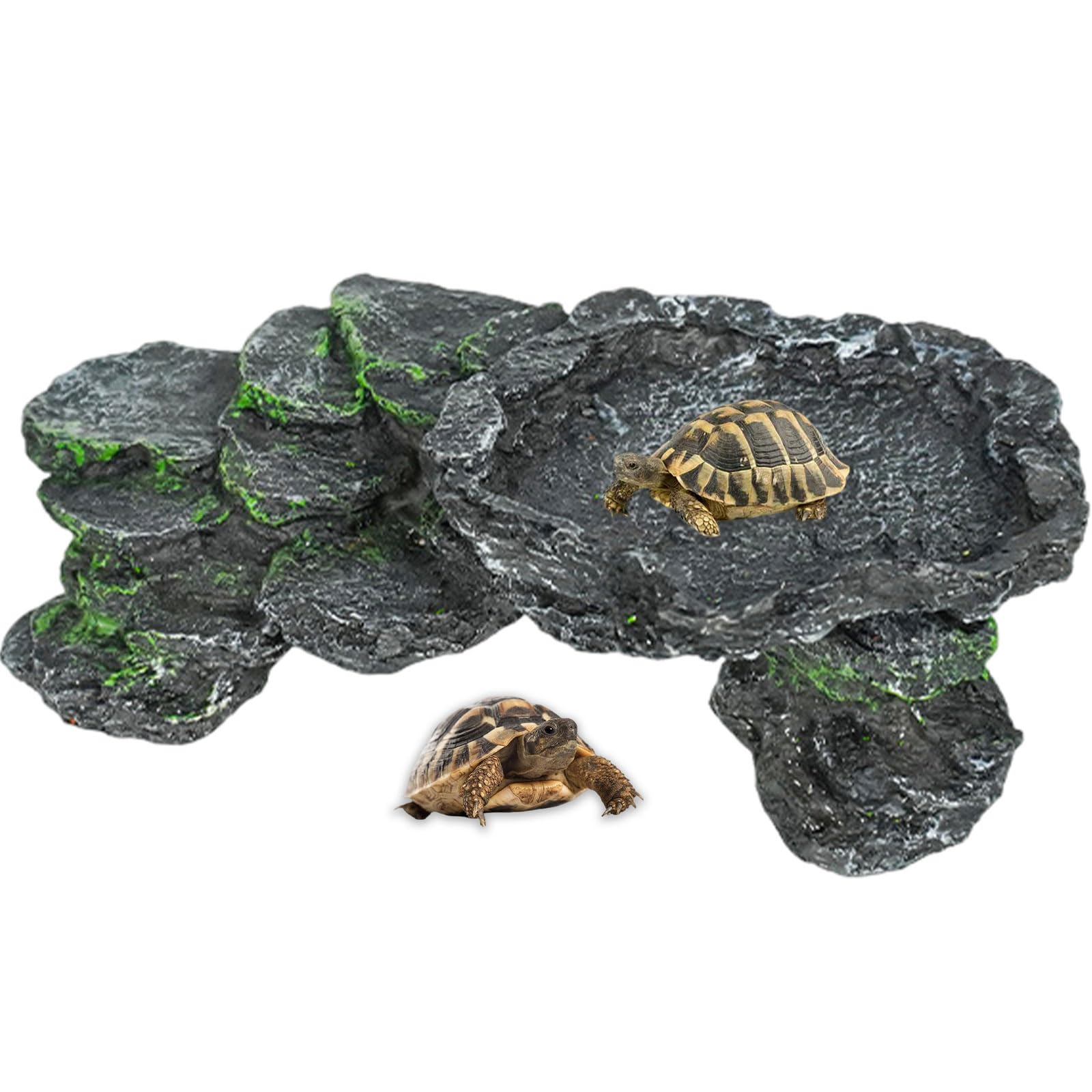 Jaskinia gadów, akwarium, żółwie wodne, akcesoria, akcesoria do akwarium, akcesoria do akwarium, akcesoria do terrarium, platforma słoneczna dla żółwi