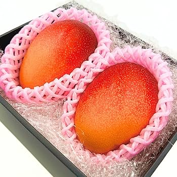 摘果マンゴー② Amazon.co.jp: マンゴー ギフト 鑑定書付き 赤秀 完熟 宮崎県