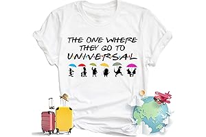 New The One Where They Go To Universal Shirts, Family Vacation Matching Shirts