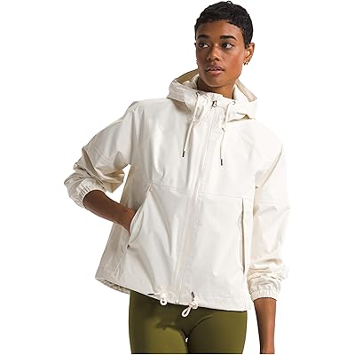 The North Face Antora Rain Hoodie white dune