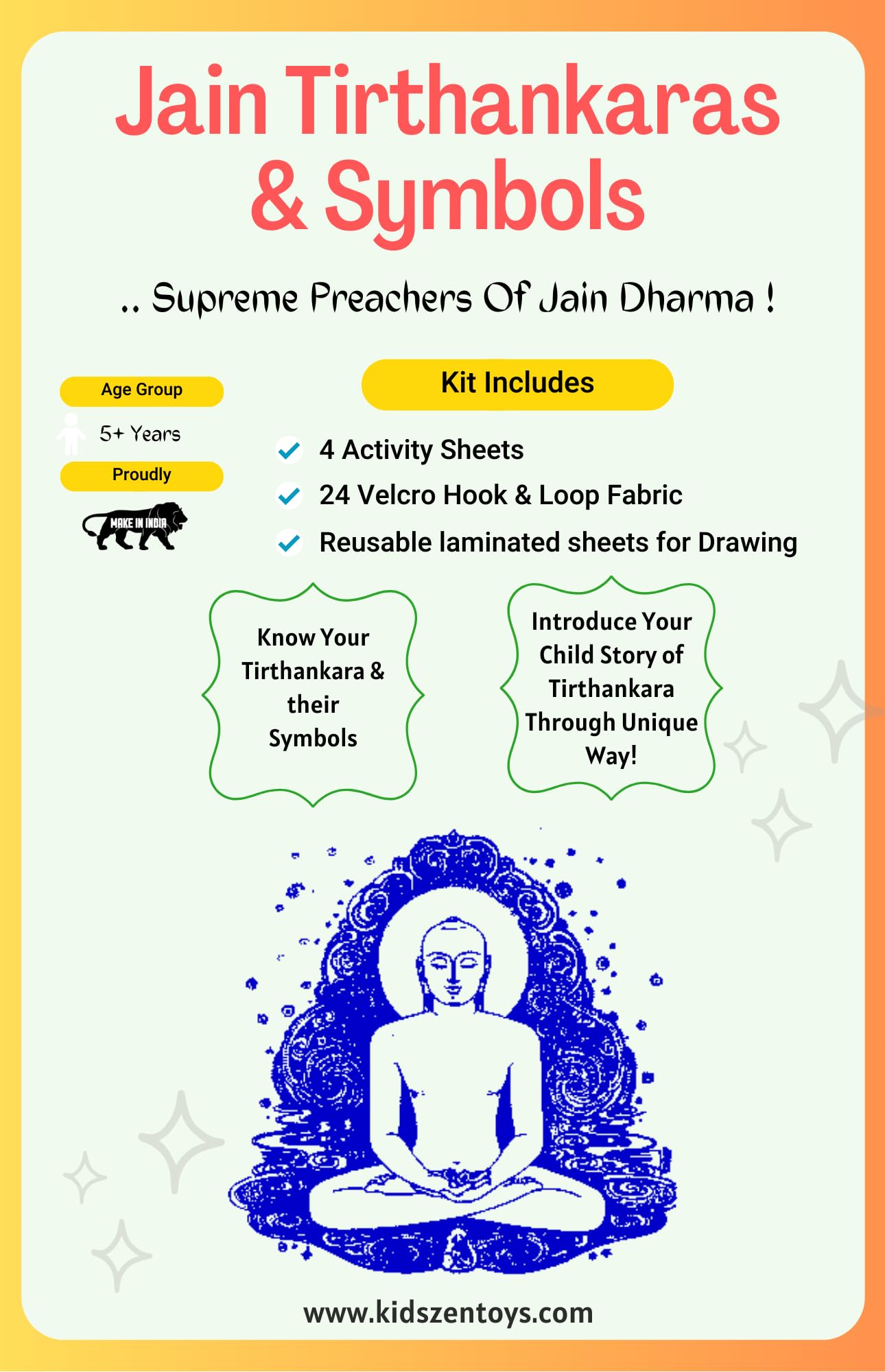 See full amazon price history chart for Kidszen Toys Jain Tirthankaras & Symbols - Play & Learn Educational Games & Toys, Fun Activities for Kids Interactive Learning Toys Dynamic Activities for Kids Exciting Activities for Kids Kidszen Toys Jain Tirthankaras & Symbols - Play & Learn Educational Games & Toys, Fun Activities for Kids Interactive Learning Toys Dynamic Activities for Kids Exciting Activities for Kids (B0CQ7W412V) Amazon Price History, Amazon Price Tracker