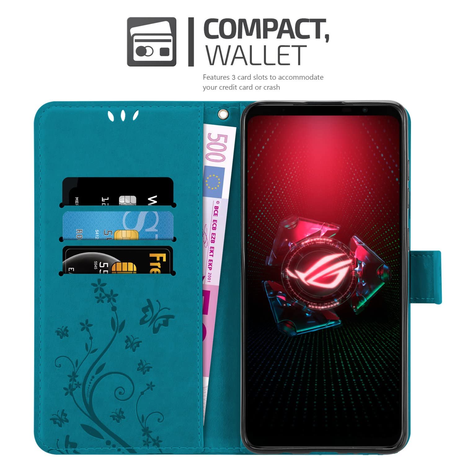 Cadorabo Custodia per Asus ZenFone 5Z Book Cover