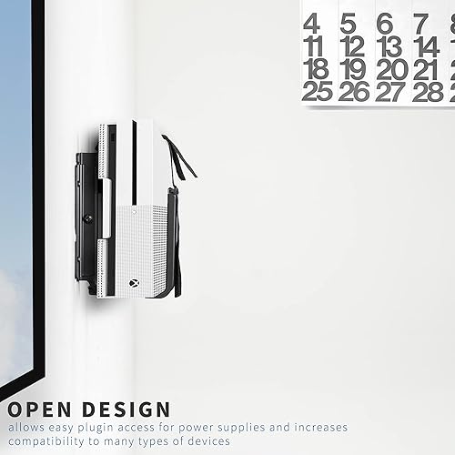 Miniatura 5 de VIVO UPS Universal, Mini PC CPU, PlayStation 5 debajo del escritorio y montaje en pared, fuente de alimentación ininterrumpida y soporte ajustable