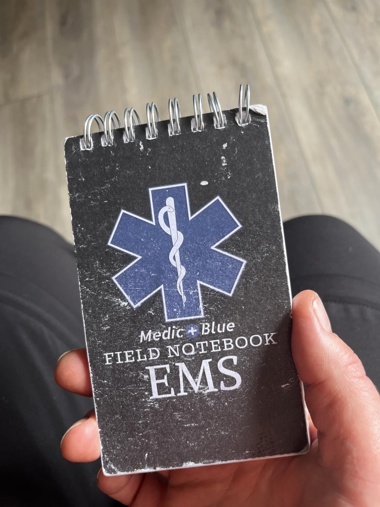 Emt Notepad Layout.pdf Medic Blue EMS Field Notebook, 3 Pack, 75 sheets (150 pages), 3