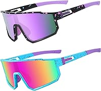 Vista 92 de MVPTGRS Gafas de sol de béisbol juveniles para niños y niñas de 8 a 14 años TR90 con marco para niños, gafas de sol deportivas para sóftbol