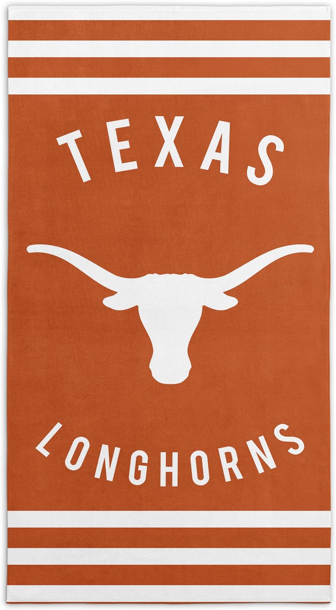 Northwest NCAA Texas Longhorns Unisex-Adult Beach Towel, 30" x 60", Stripes (Pack of 6)