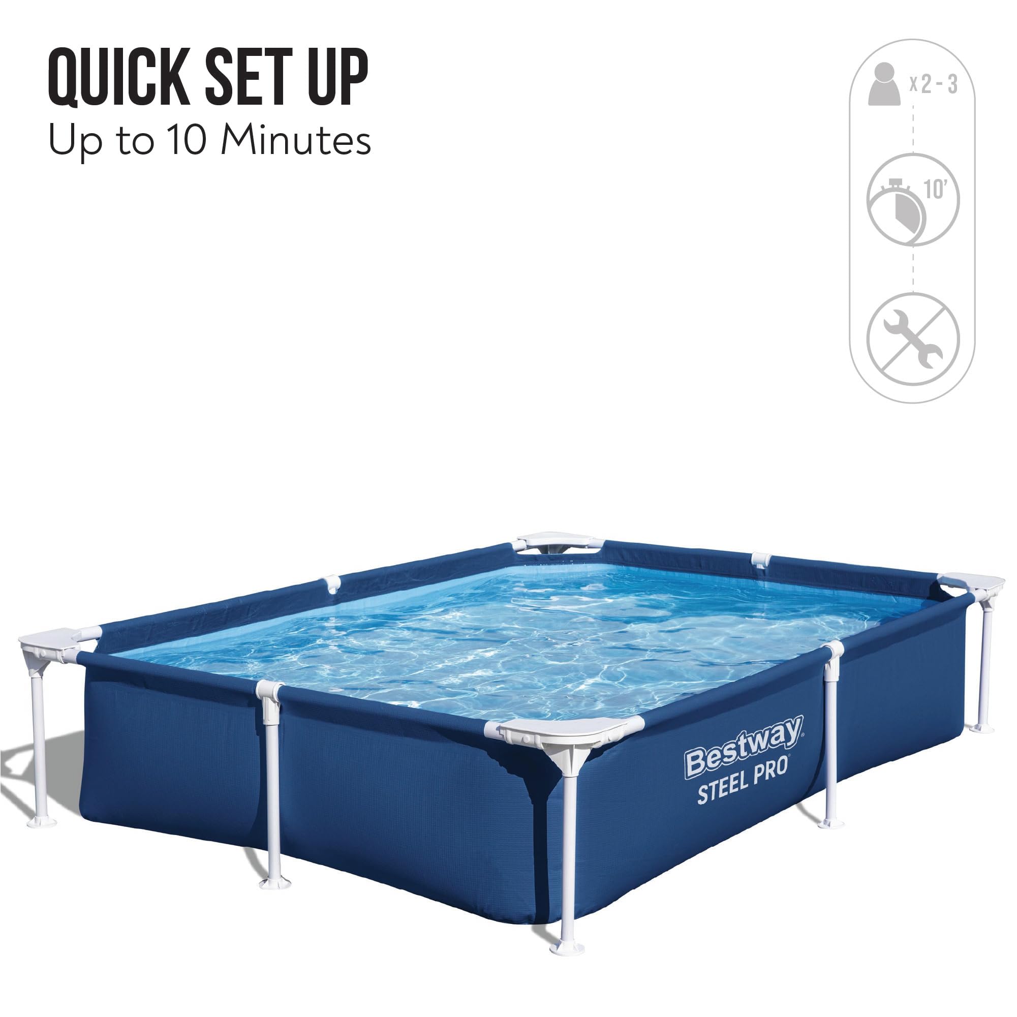 Basen Demontowalny Bestway 221 x 150 x 43 cm