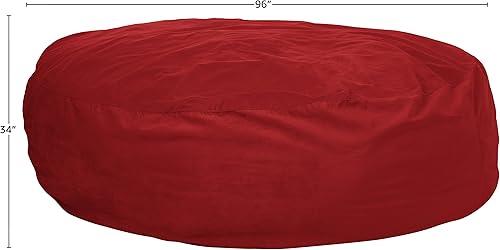 Miniatura 336 de Chill Sack - Funda para puf Microgamuza - Carbón - Solo funda,Microsuede - Chocolate - Solo funda,Microsuede - Azul marino - Solo funda,Guijarro -