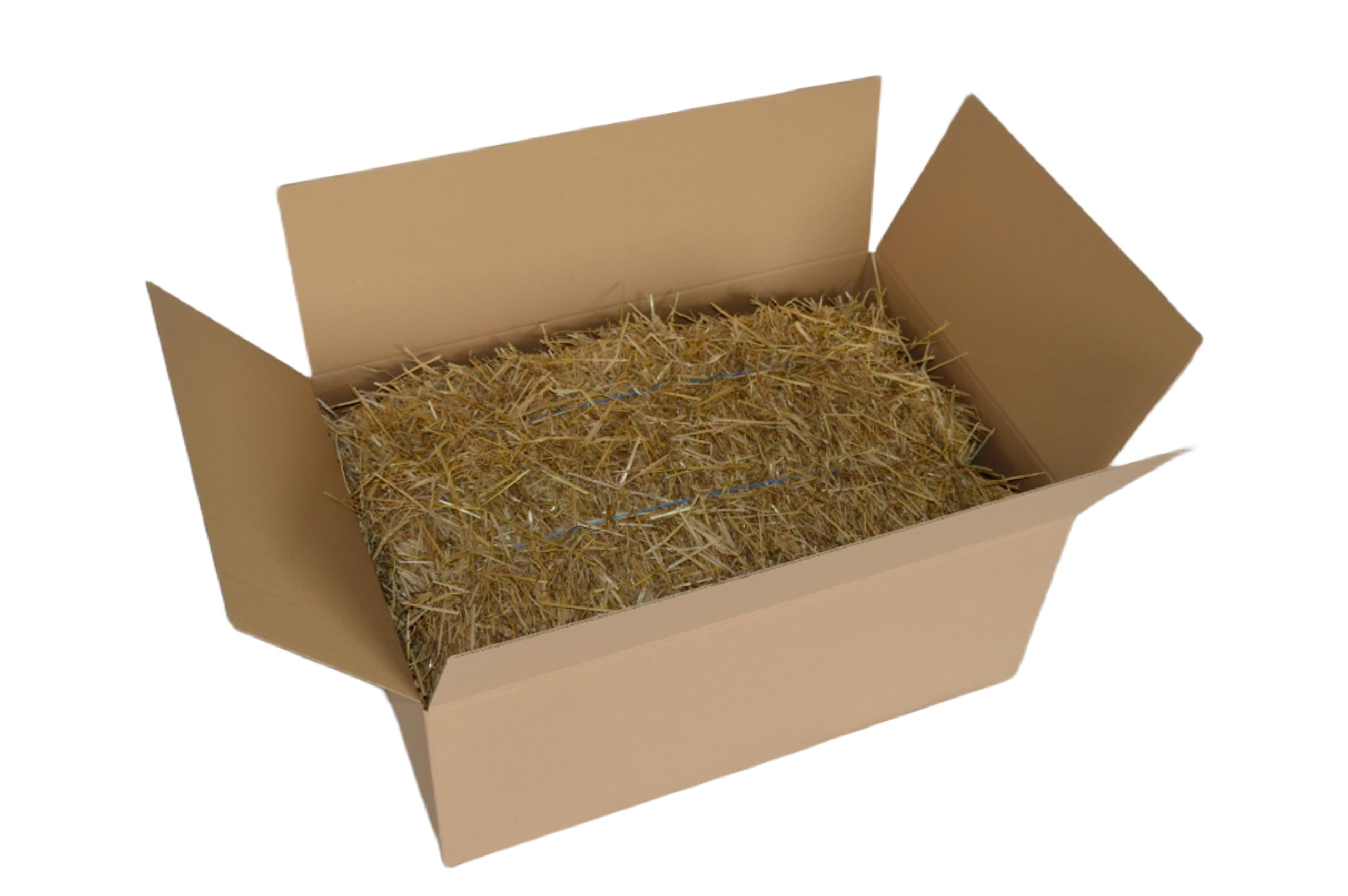 agrar-Store 20Kg Stroh Strohballen Gerstenstroh direkt ab Hof Einstreu Futter Meerschweinchenstroh Kaninchen