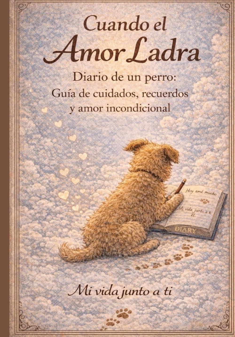 Cuando el amor ladra: Diario de un perro: Guía de cuidados, recuerdos y amor incondicional