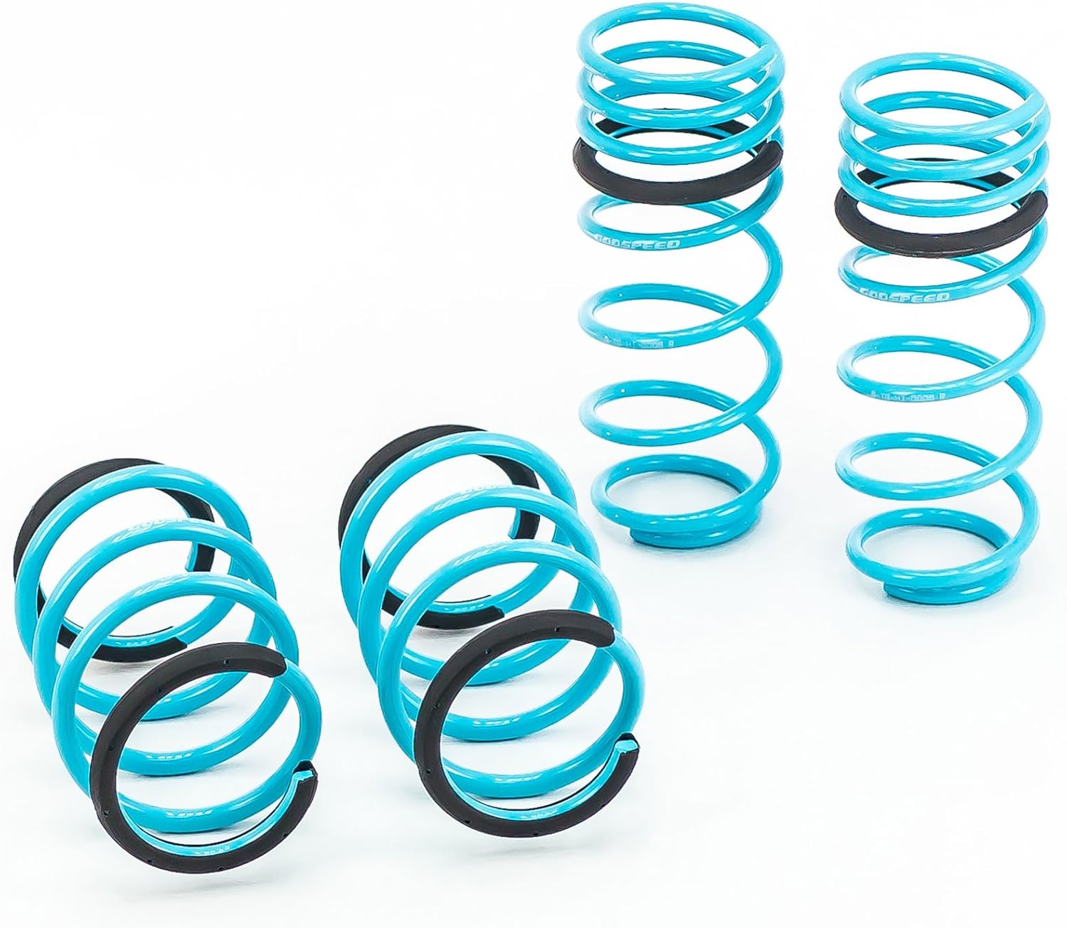 Set of four Godspeed Traction-S Performance Lowering Springs.