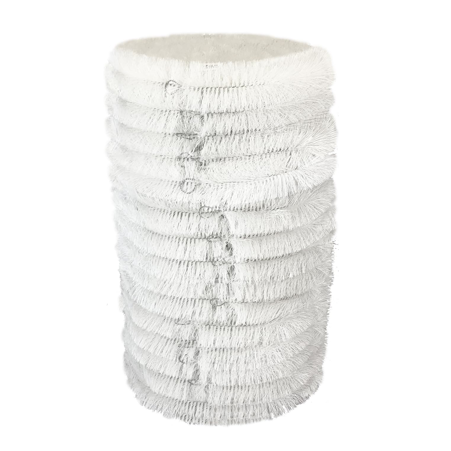 Selections White Gutter Brush Guard Leaf, Moss & Debris Protection In 4M Roll - Pack Of 15