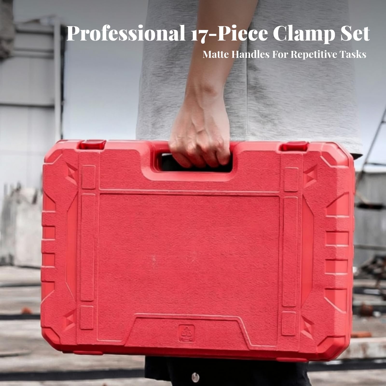 17 Pezzi Kit Pinze per Fascet | In Acciaio, Set di Pinze per Fascet Stringitubo, Portatile, Unsili, Officina, Meccanici