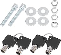 Vista 8 de X AUTOHAUX 2 unids universal aleación de aluminio coche motor capó pestillo bloqueo bloqueo liberación rápida clave pin kit de fibra de carbono