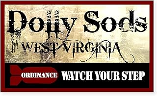 CafePress Dolly Sods Watch Your Step Rectangle Sticker Rectangle Bumper Sticker Car Decal