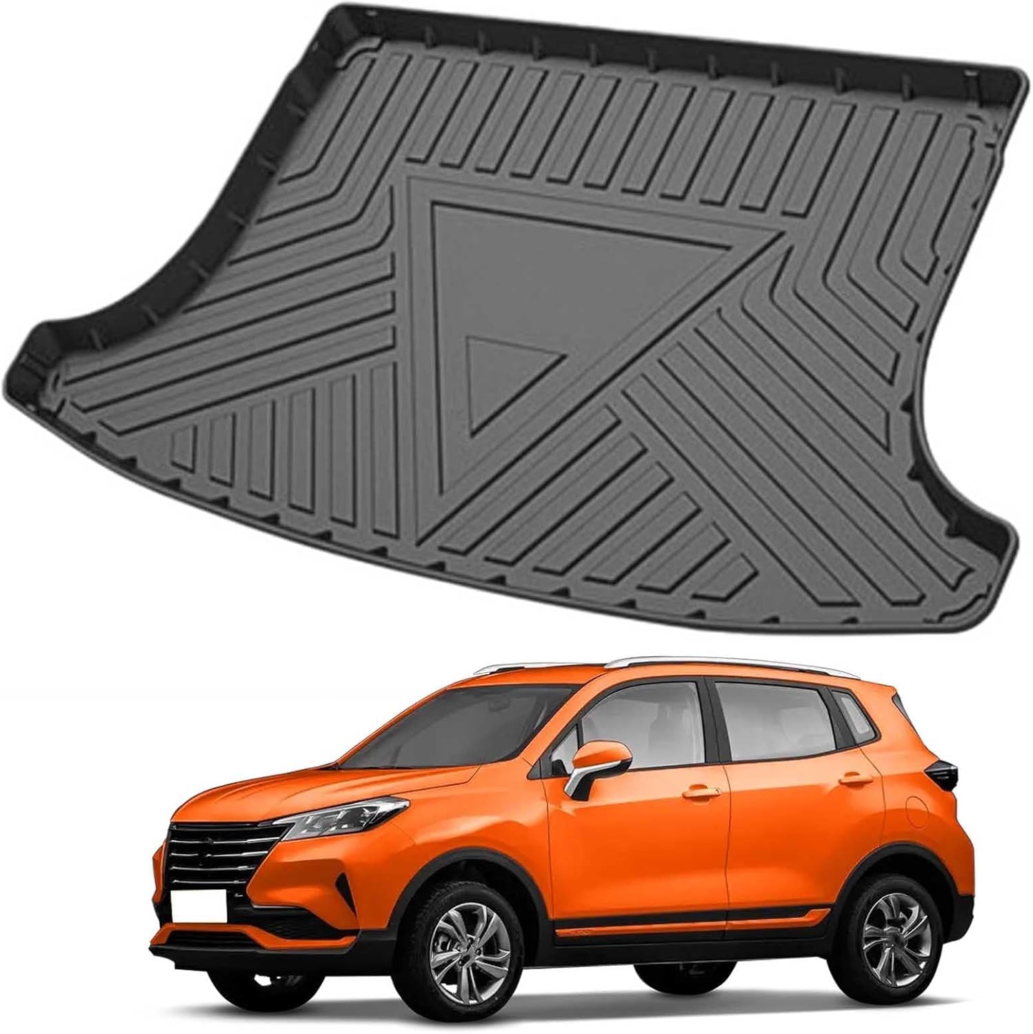 PLAKDFUU Bootmat for Changan CS15 EV 2015-2021 easyclean protector