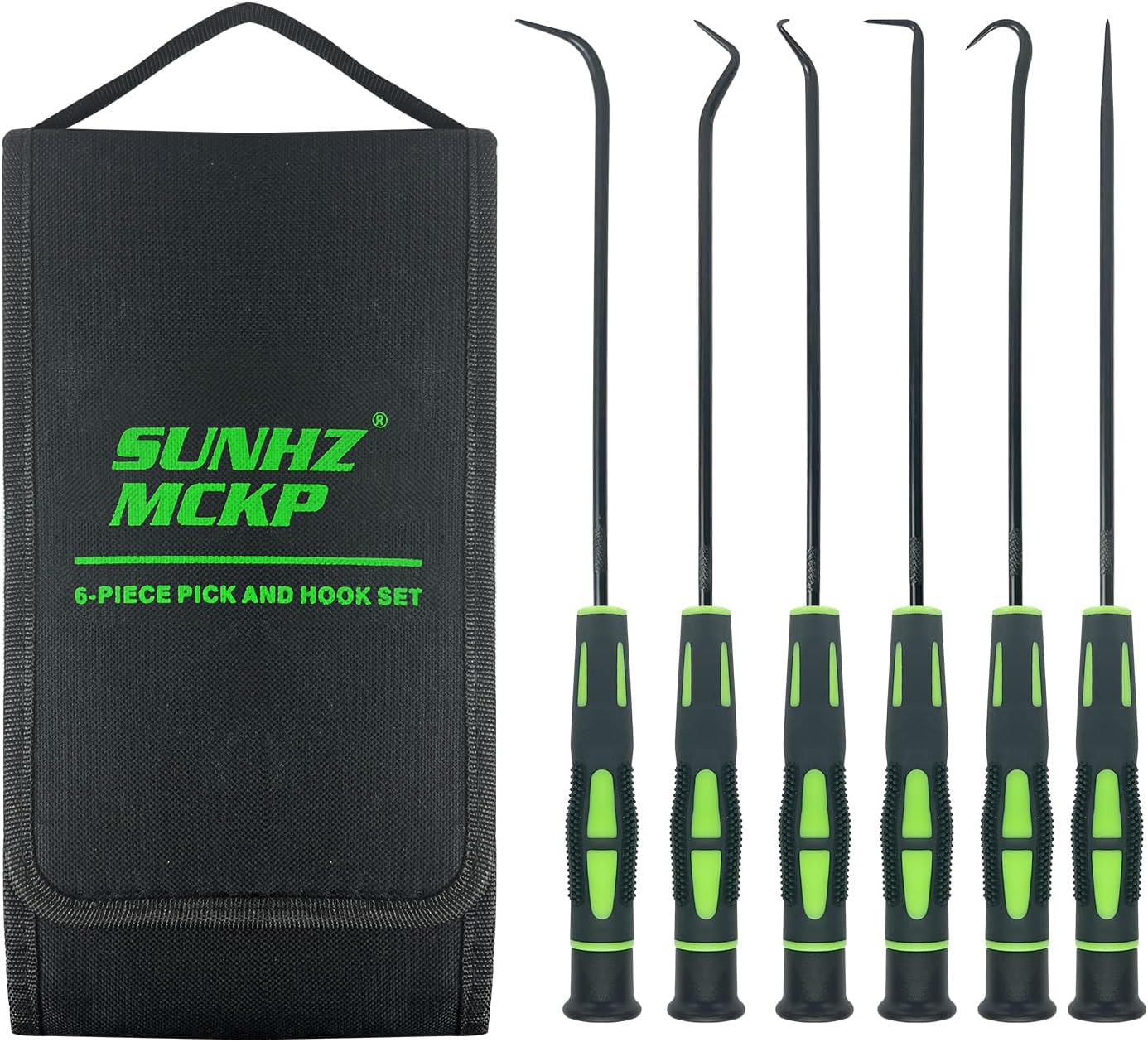 SUNHZ MCKP Pick and Hook Set, 6 Piece Precision Pick Tool