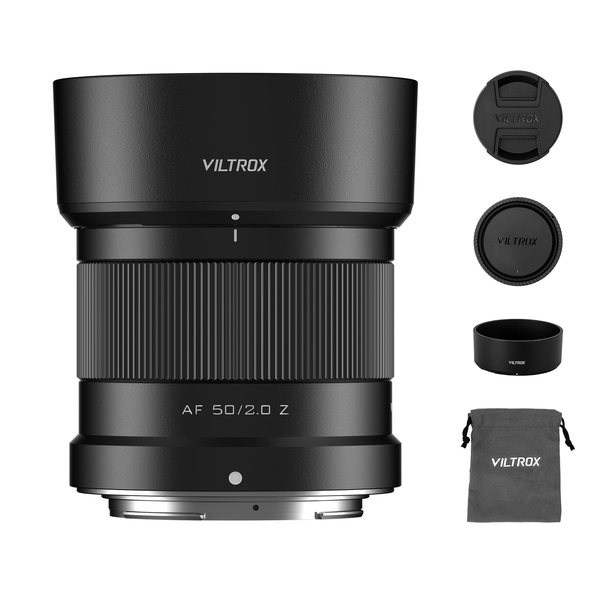VILTROX AF 50mm F2.0 Air Z Lens for Nikon Z Mount, F/2.0 Large Aperture Wide Angle Auto Fucus Standard Prime Full Frame Lens for Nikon Z Mount Z8 Z9 Z6 Z7 Z6 II Z7 II Z5 Z50 ZF Z30