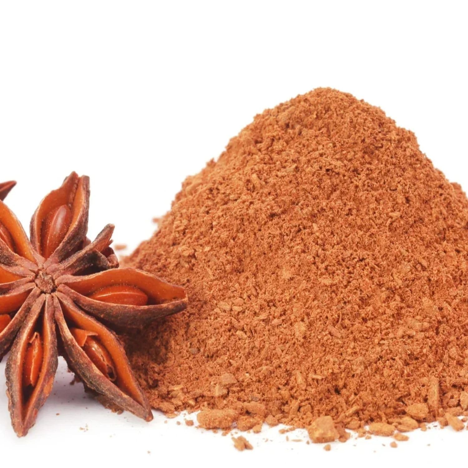 Bongivoanni Farine e Bontà Naturali Anice Stellato Polvere 500g: Spezia Premium 100% Pura, Aroma Intenso per Dolci, Infusi, Liquori. Anice Stellato Macinato di Alta Qualità e Naturale
