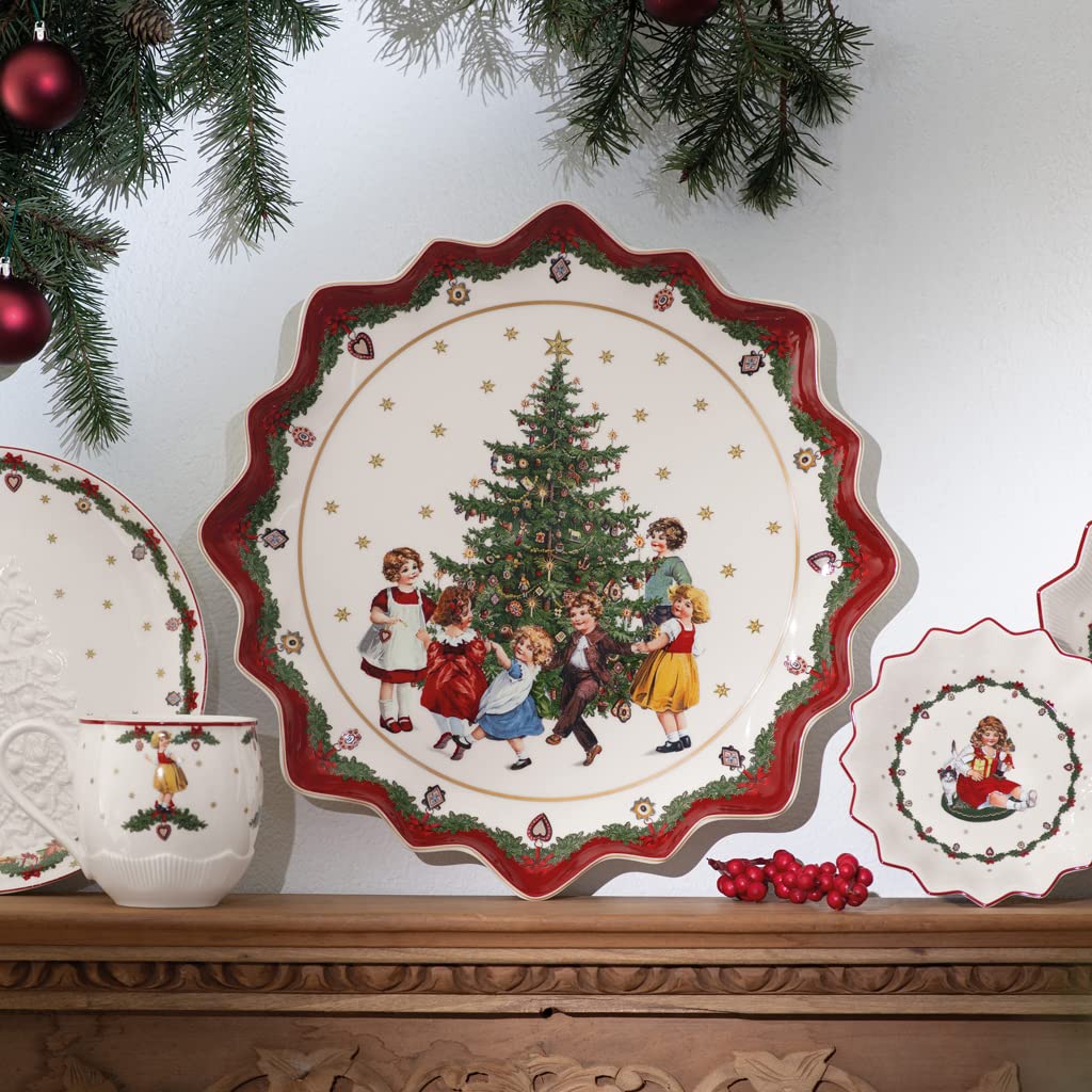 Villeroy & Boch 14-8332-2281 Piatto da Pasticceria, 0.88 Litri, Porcelain, Multicolore