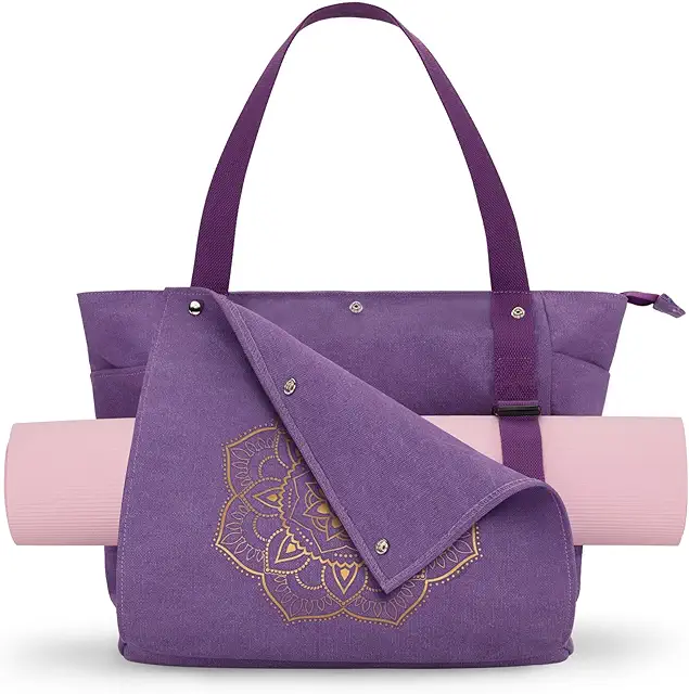 Borsa Yoga Gonex con Tasche Multiple, Impermeabile per Tappetino e Accessori