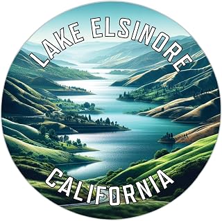 Lake Elsinore California Mementos Souvenir Vinyl Decal Sticker 2-Inch