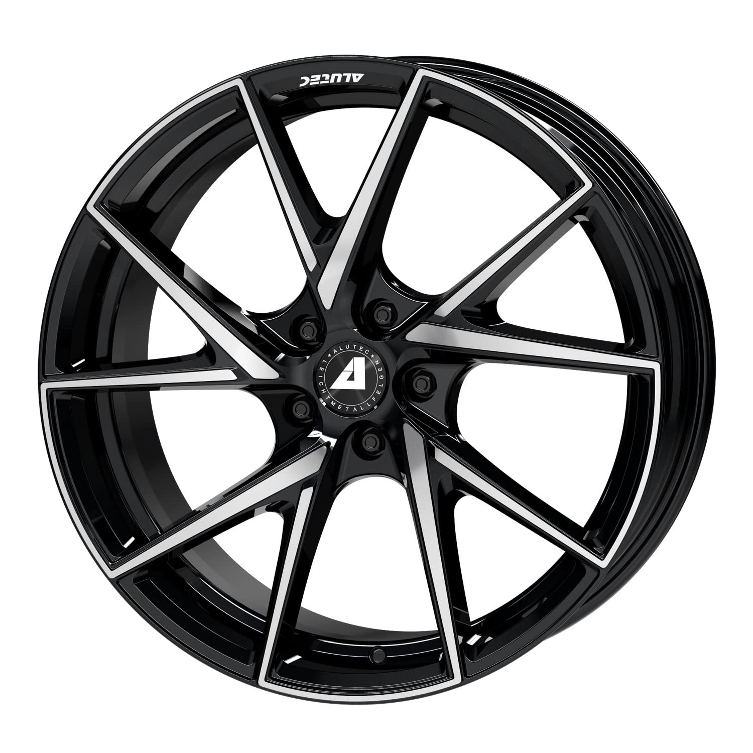 4 x felgi Alutec ADX.01 7.5Jx18 ET40 5x114,3 diamentowo-czarne, polerowane frontowo kompatybilne z Renault Clio Espace Fluence Kadjar Kangoo Koleos Laguna Latitude