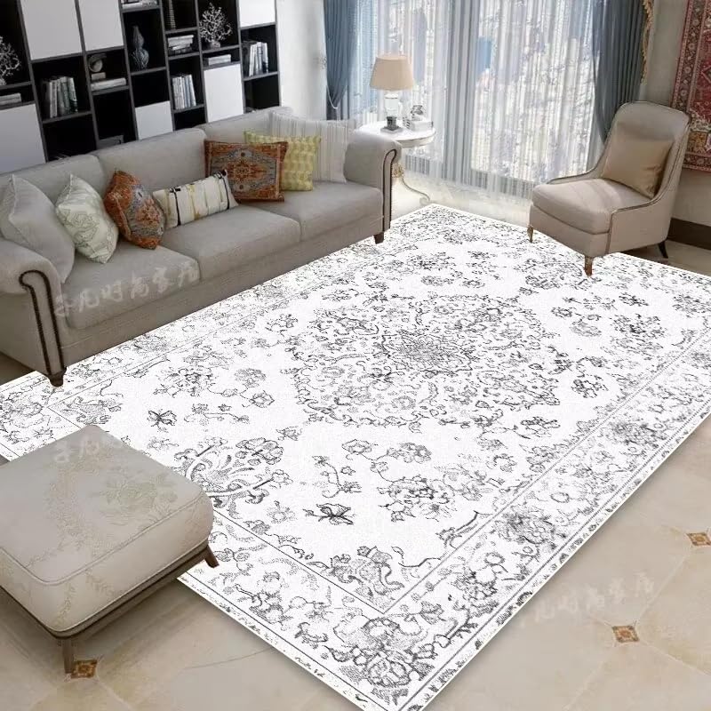 Alfombras de lujo tradicionales en formato grande para decorar la sala de estar con tapetes suaves